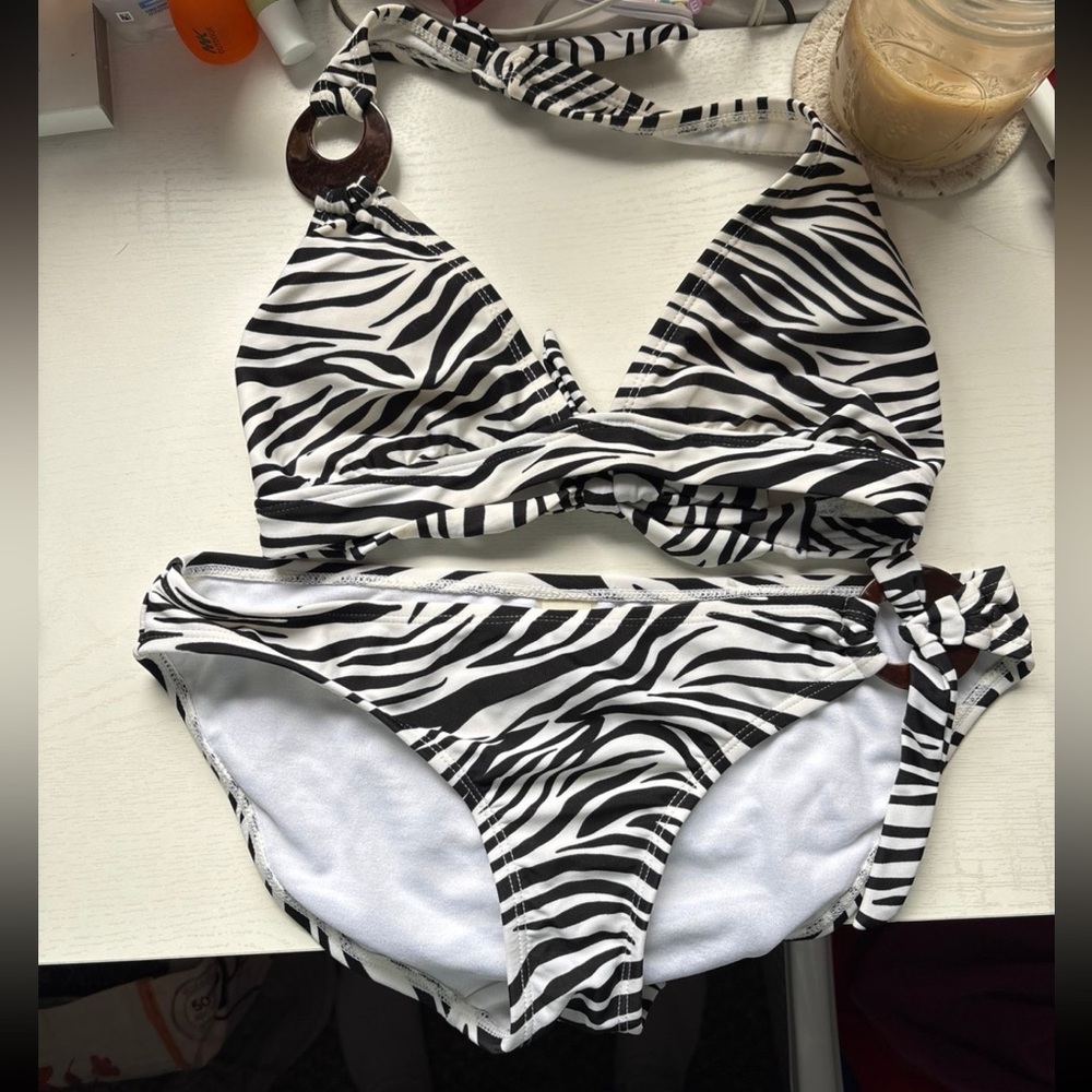 zebra bikini
